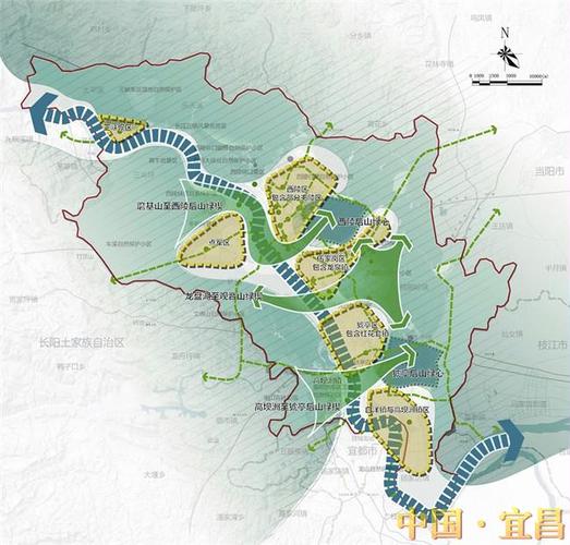 解读《宜昌市中心城区生态景观规划》打造生态景观城