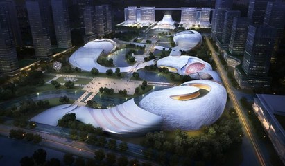 中国宜昌新区规划图展示